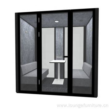Durable Meeting Phone Booth Office Soundproof Pod